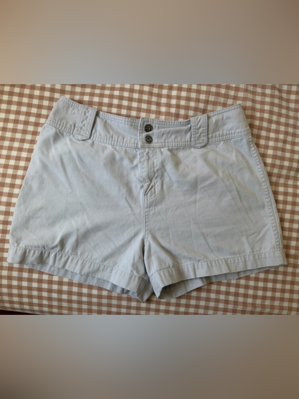 Low Waist Sonoma Ivory Shorts 100% Cotton